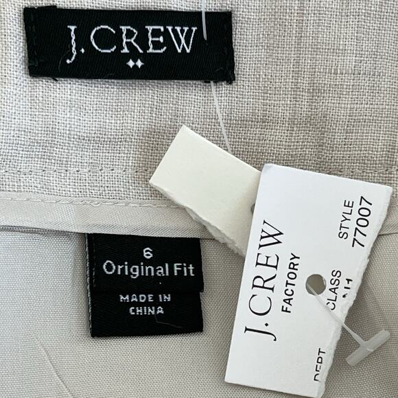 J. Crew Cream Pencil Skirt - Picture 6 of 7